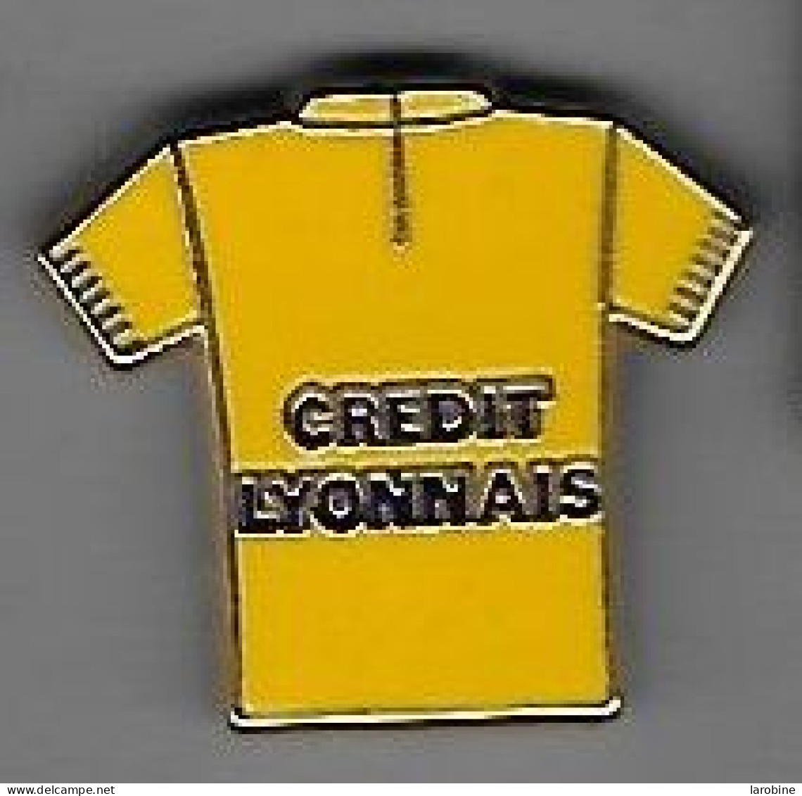 @@ Banque Crédit Lyonnais , Cyclisme Vélo , Maillot Jaune Du Tour De France Decat @@sp03 - Cyclisme
