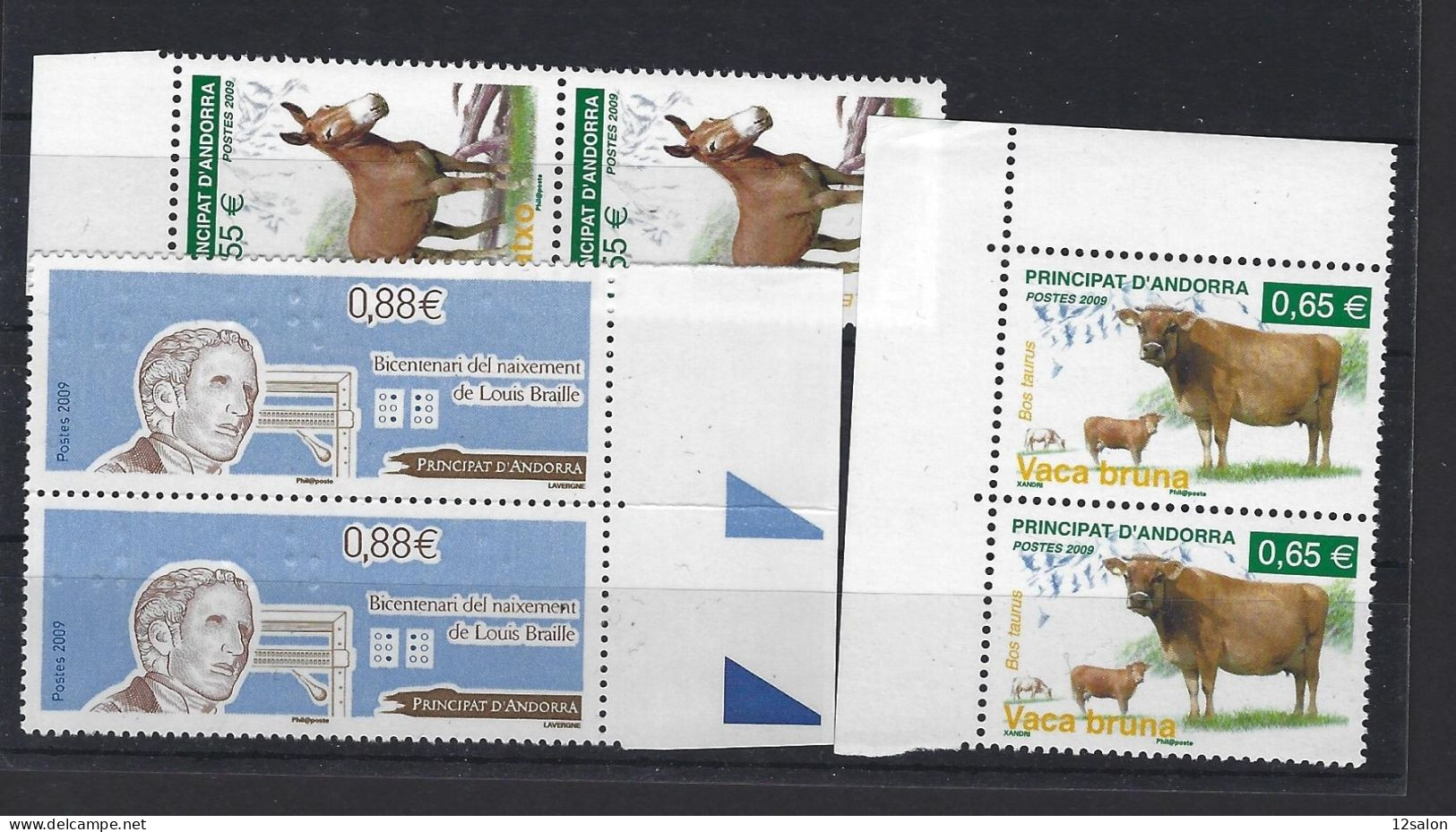 ANDORRE 2009 - Unused Stamps