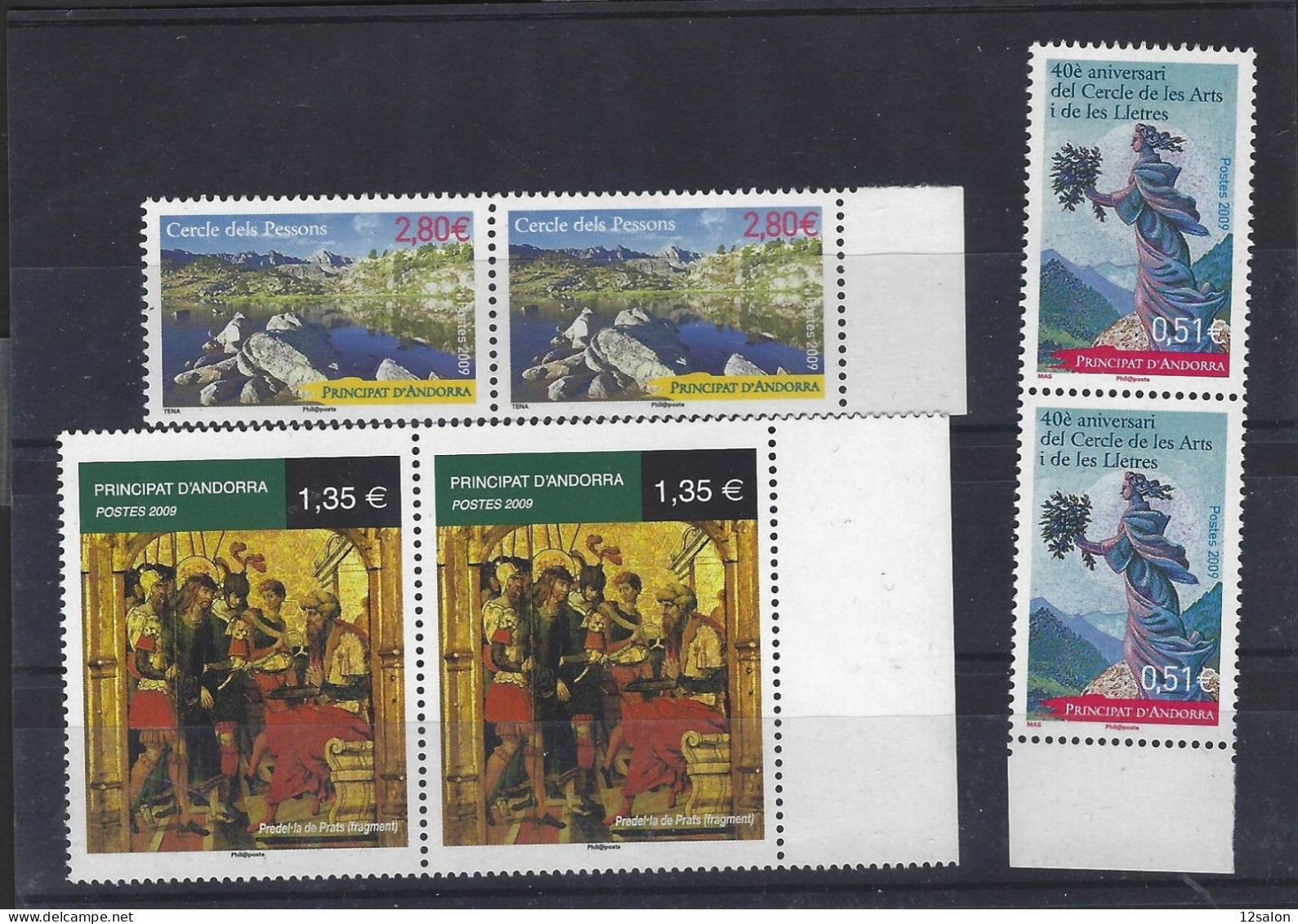 ANDORRE 2009 - Unused Stamps