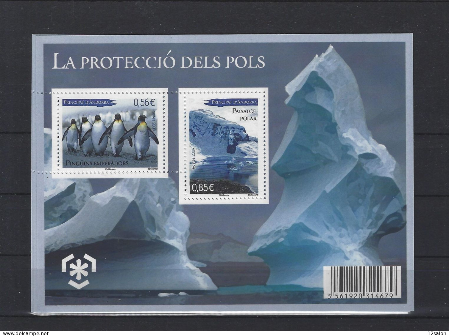 ANDORRE 2009 - Unused Stamps