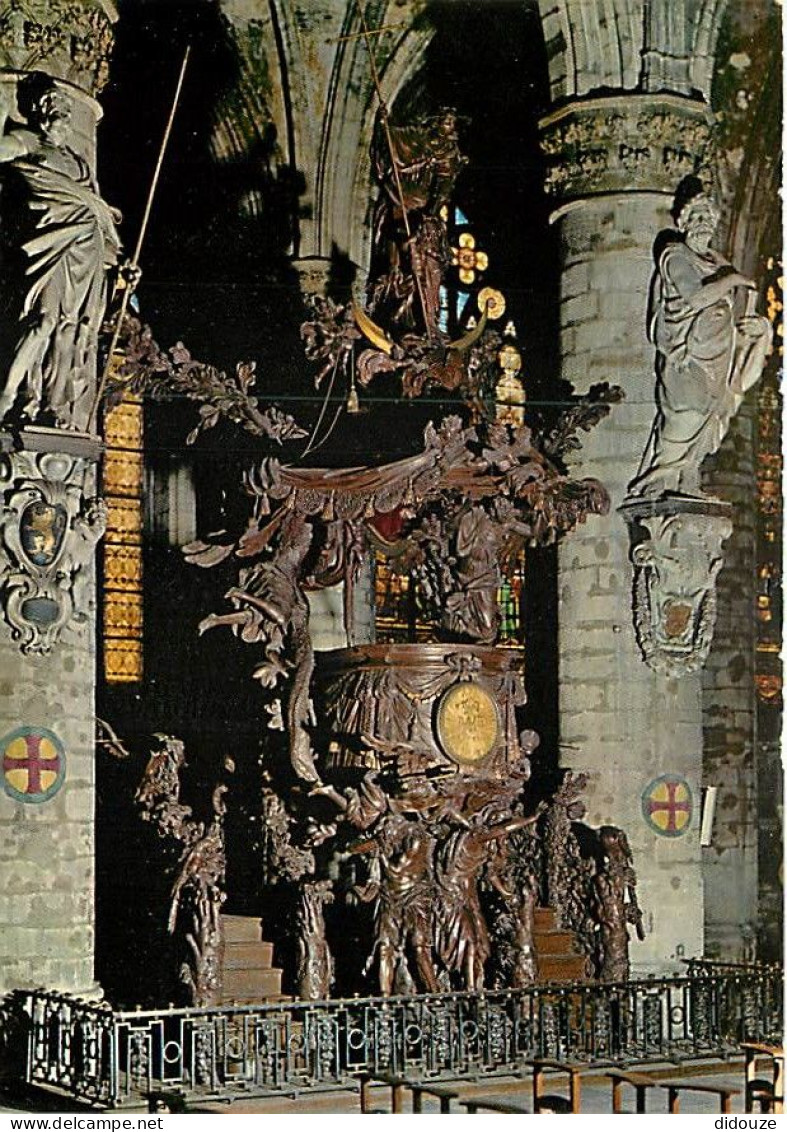 Belgique - Bruxelles - Brussels - Cathédrale Saint Michel - Chaire De Vérité (H. Verbruggen 1699) - Art Religieux - Cart - Ohne Zuordnung