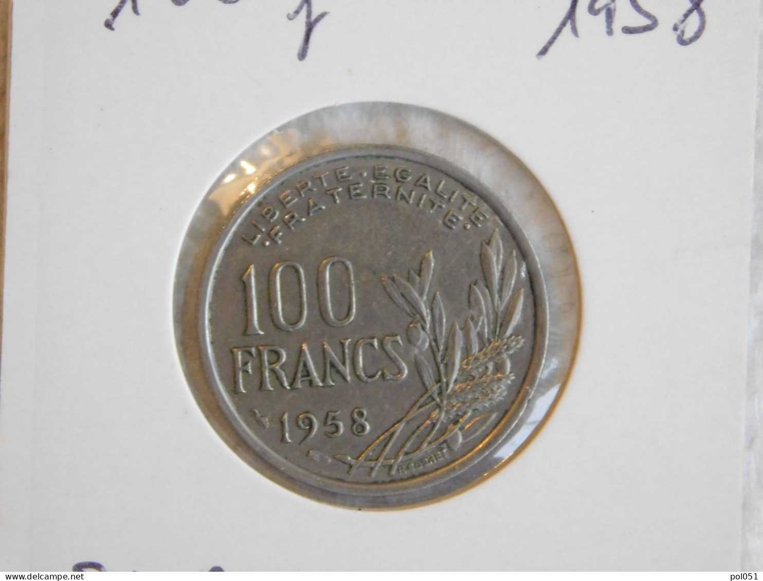 France 100 Francs 1958 COCHET (1086) - 100 Francs