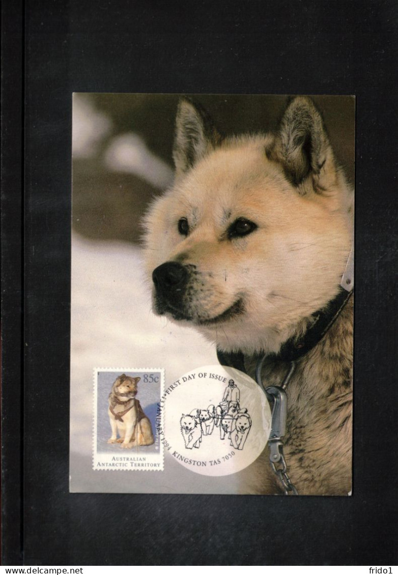 Australian Antarctic Territory 1994 Antarctica - Base Casey - Ship Aurora Australis - Huskies Interesting Cover - Bases Antarctiques