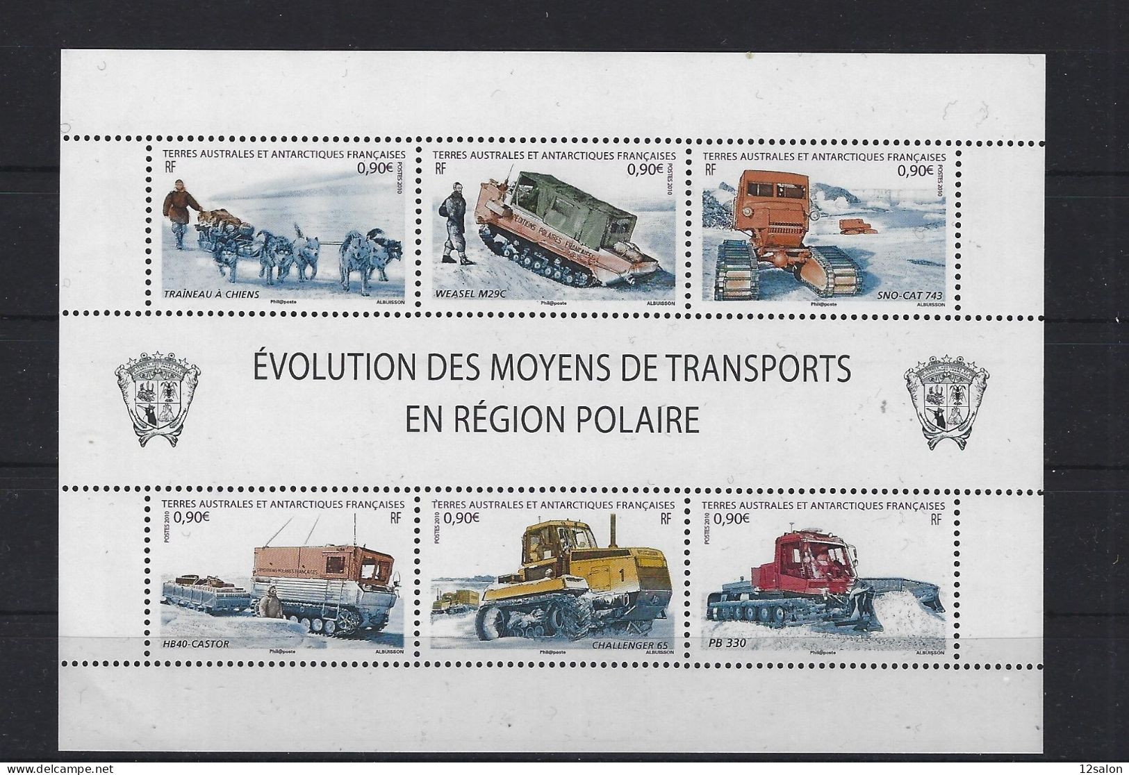 Terres Australes Et Antarctiques Françaises 2010 560 à 565 - Unused Stamps