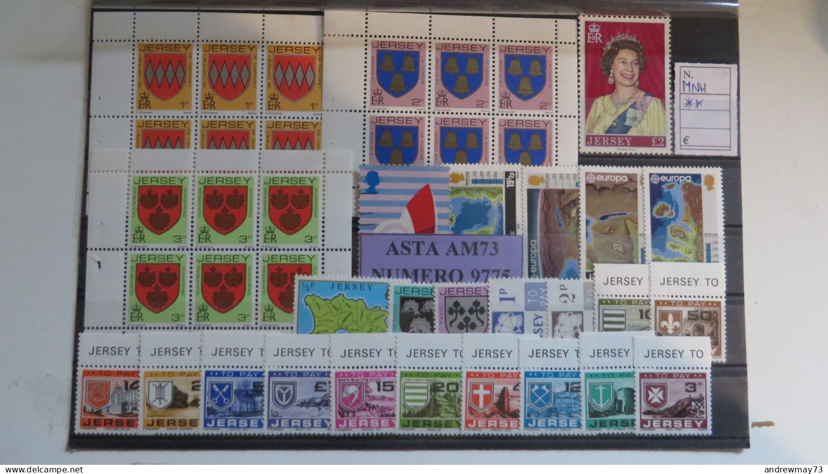 JERSEY- NICE MNH SELECTION - BARGAIN PRICE - Jersey