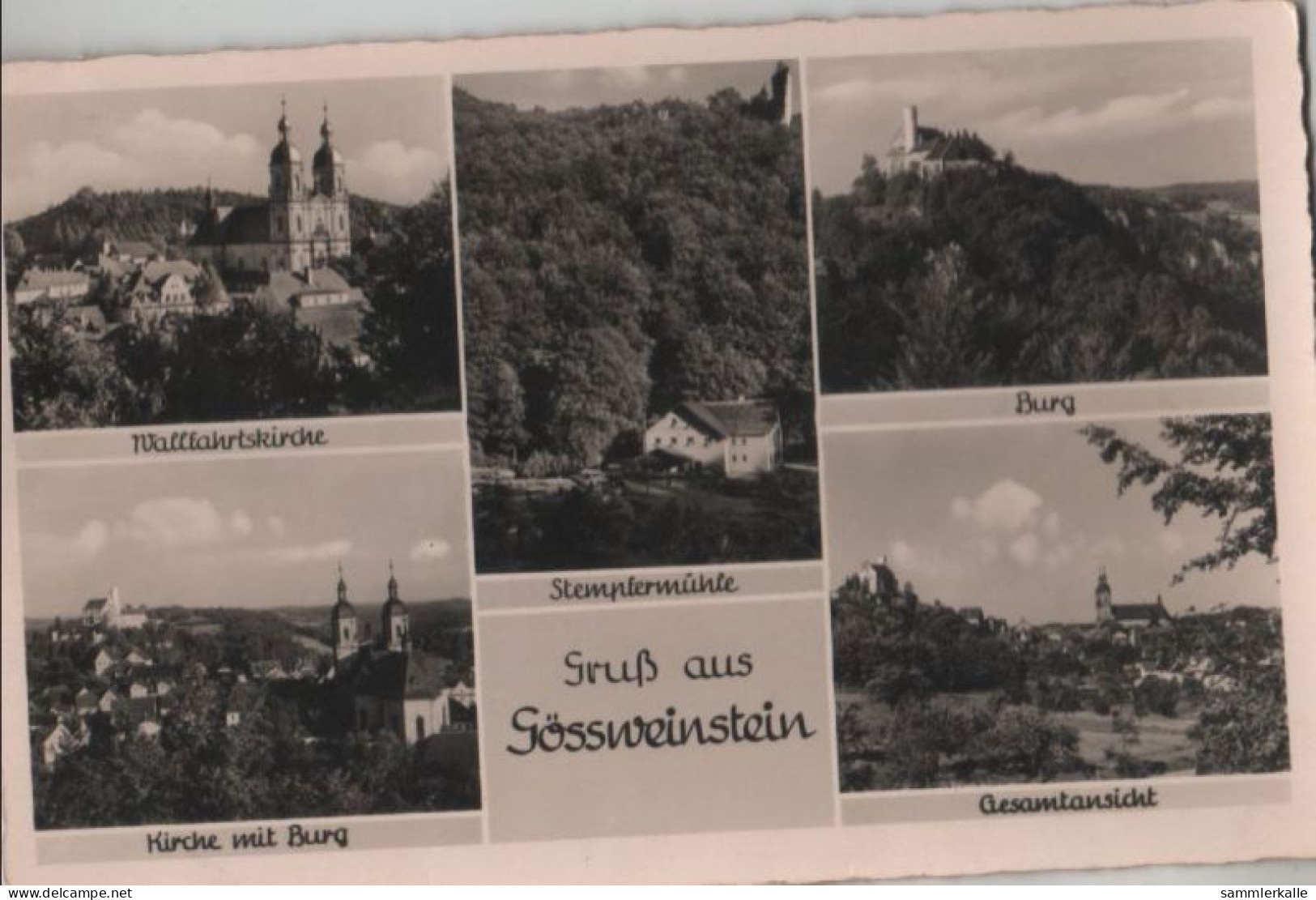 59915 - Gössweinstein - U.a. Stempfermühle - 1951 - Forchheim