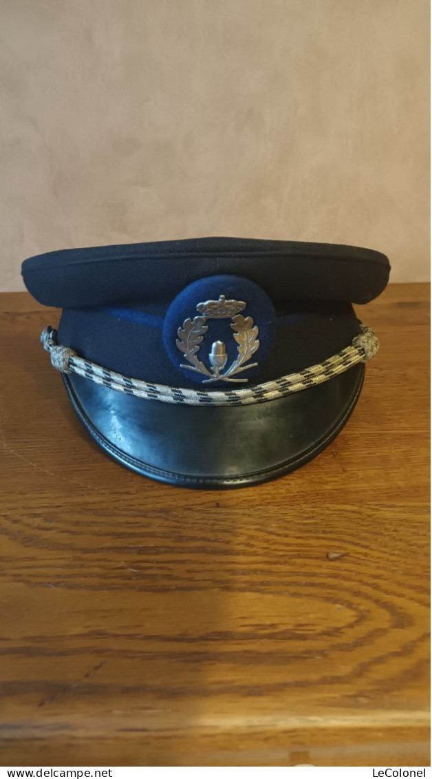 Casquette Police Rurale Belge Liège 1970-1980 - Polizei