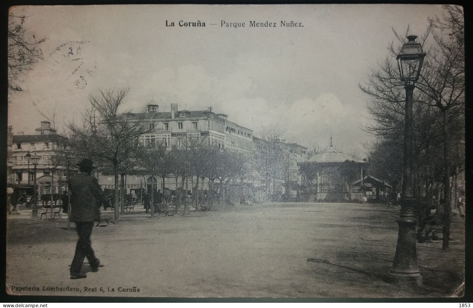 LA CORUÑA - PARQUE MENDEZ NUÑEZ - HISTÓRIA POSTAL - La Coruña