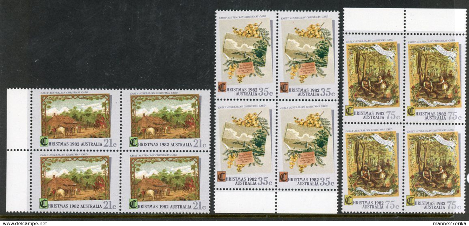 Australia MNH 1982 "Christmas" - Mint Stamps