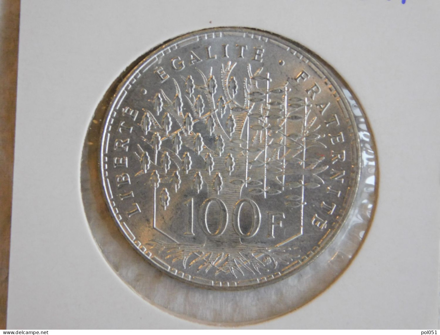 France 100 Francs 1985 FDC PANTHÉON (1092) Argent Silver - 100 Francs