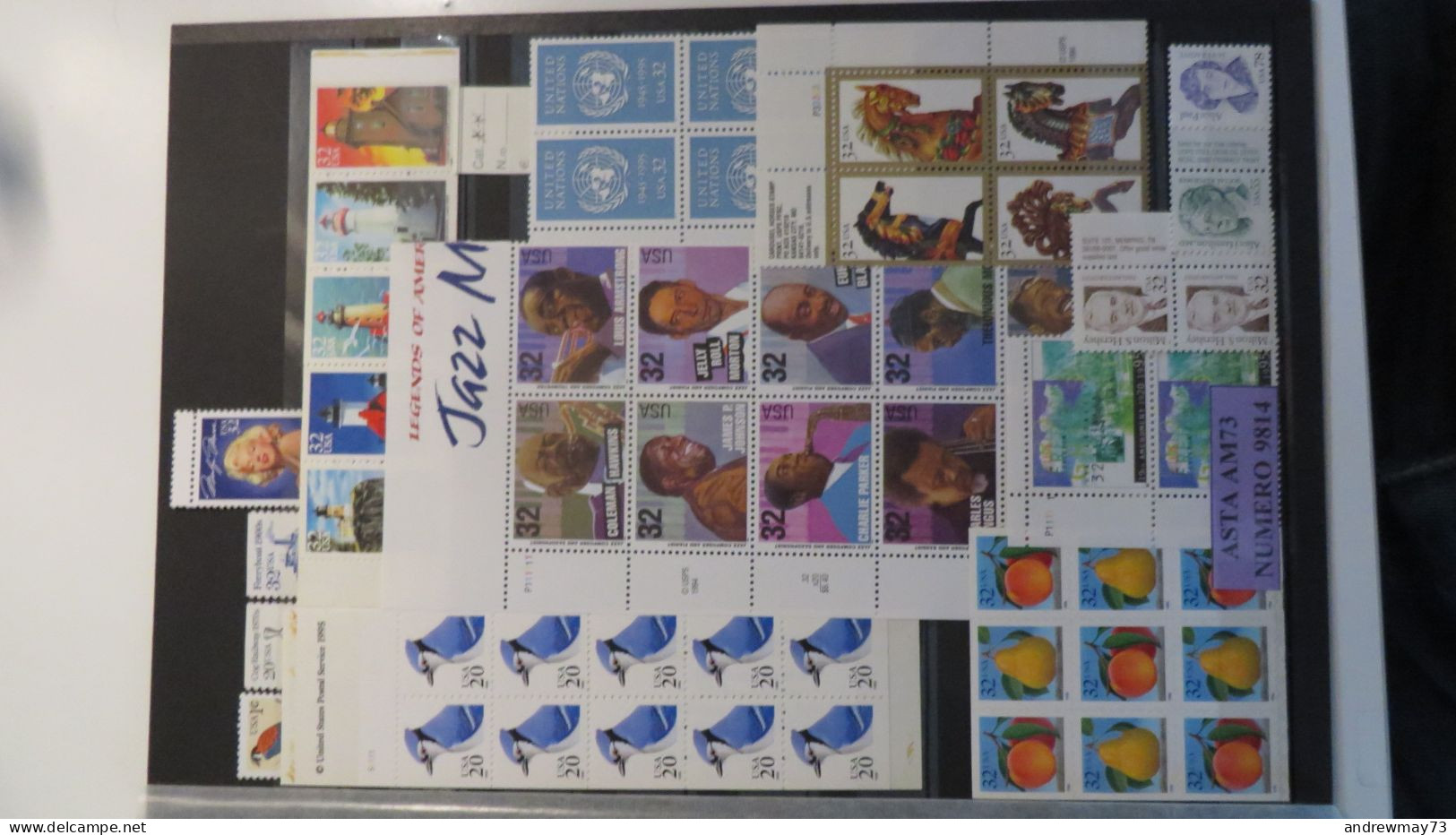 UNITED STATES- NICE MNH SELECTION- BARGAIN PRICE - Collections