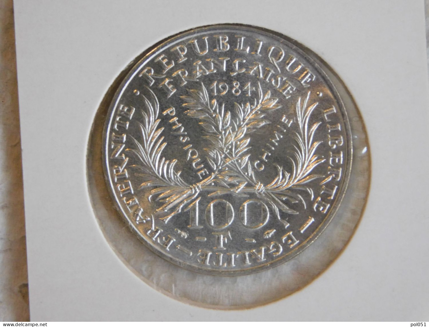 France 100 Francs 1984 FDC Marie CURIE (1095) Argent Silver - 100 Francs