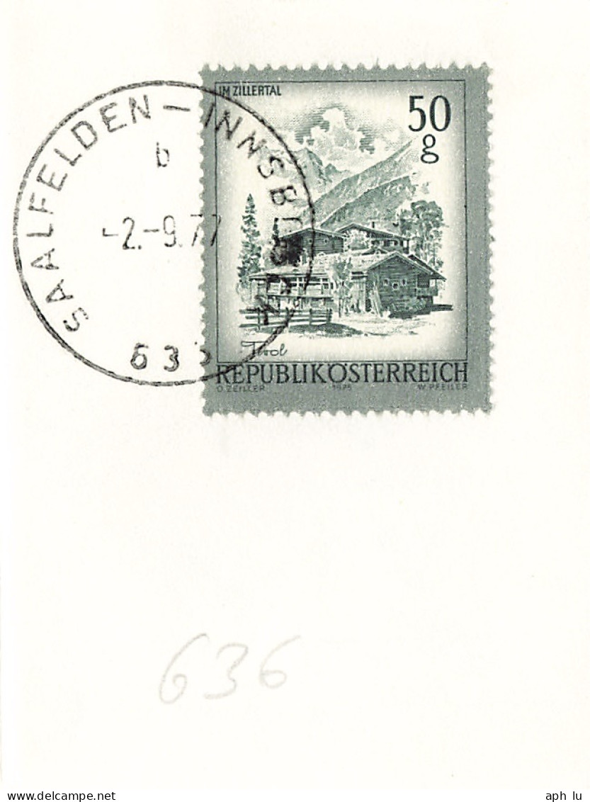 Bahnpost (R.P.O./T.P.O) Saalfelden-Innsbruck [Ausschnitt] (AD3113) - Storia Postale