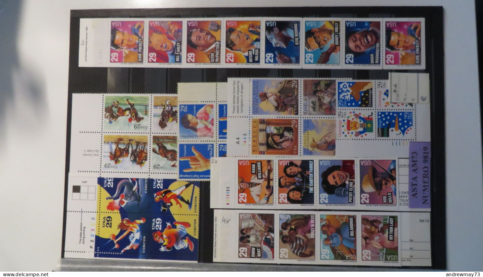 UNITED STATES- NICE MNH SELECTION- BARGAIN PRICE - Collections