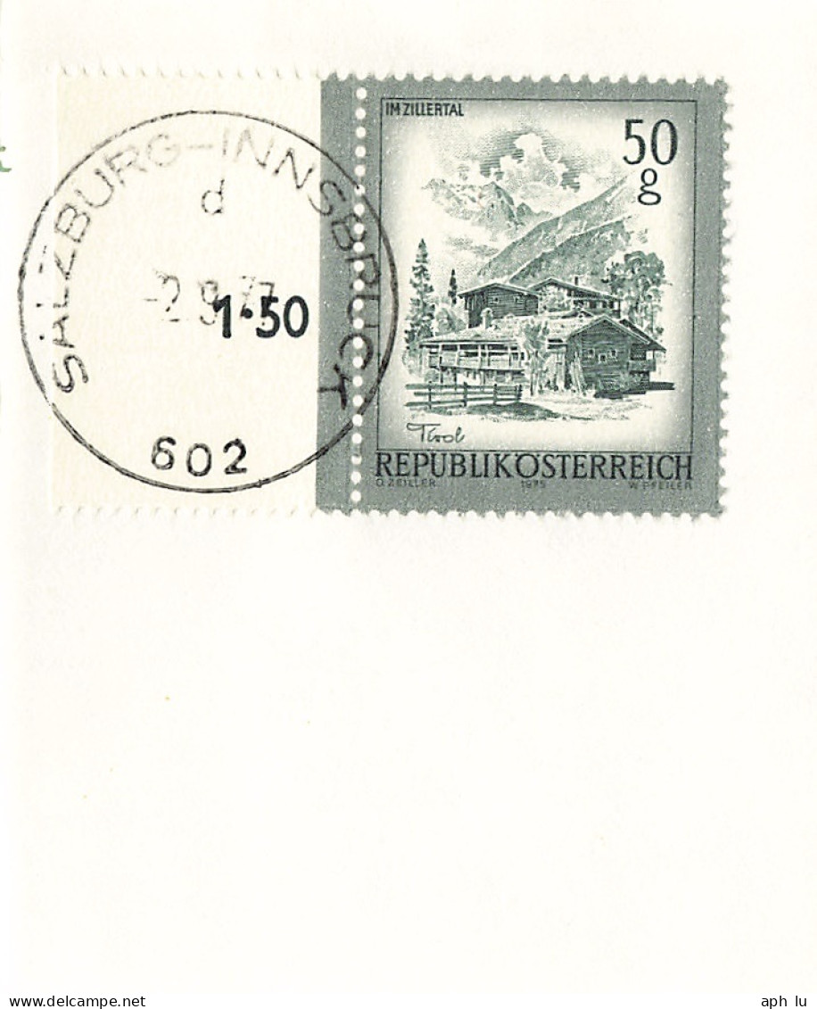 Bahnpost (R.P.O./T.P.O) Salzburg-Innsbruck [Ausschnitt] (AD3116) - Lettres & Documents