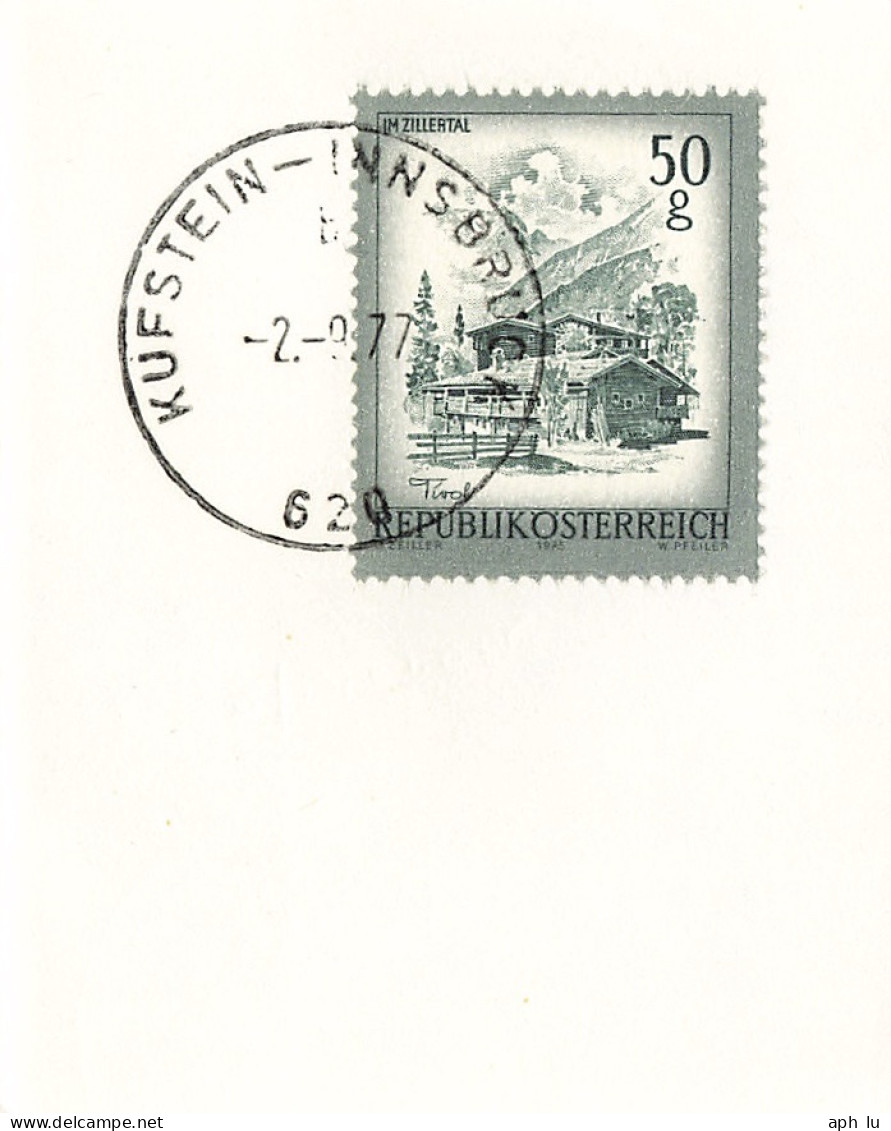 Bahnpost (R.P.O./T.P.O) Kufstein-Innsbruck [Ausschnitt] (AD3118) - Brieven En Documenten