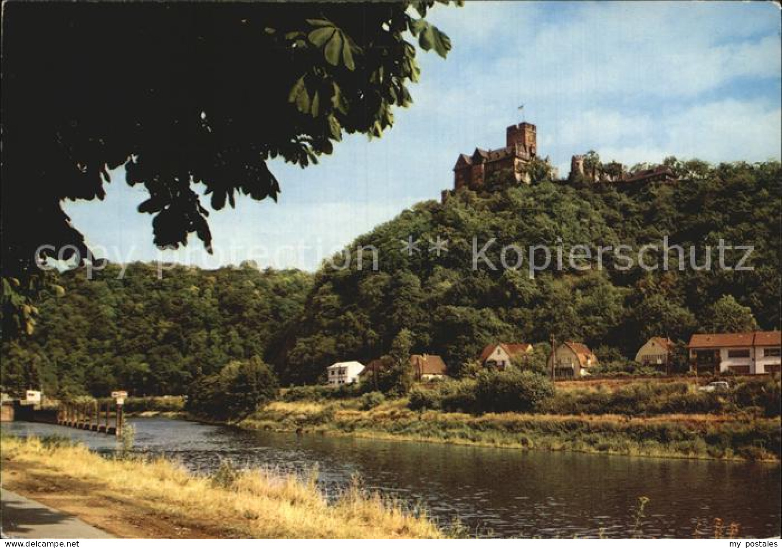 72451095 Lahnstein Burg Lahneck An Der Muendung Der Lahn In Den Rhein Lahnstein - Lahnstein