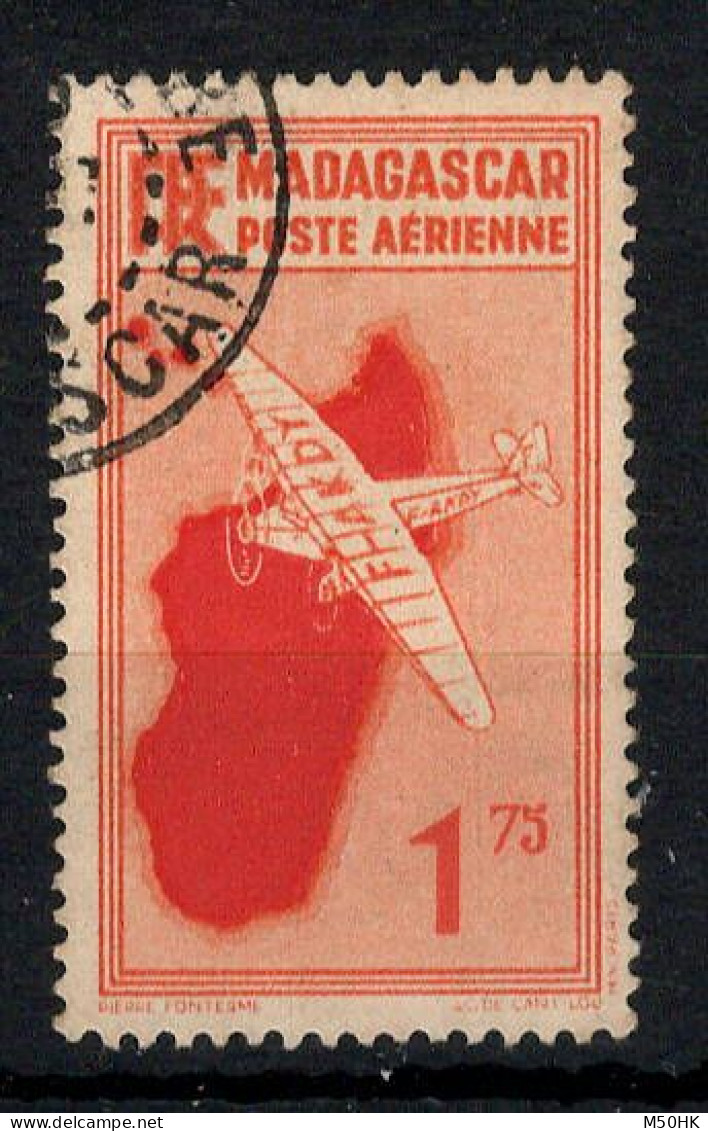 Madagascar - YV PA 4 Oblitéré , Cote 6,50 Euros - Airmail