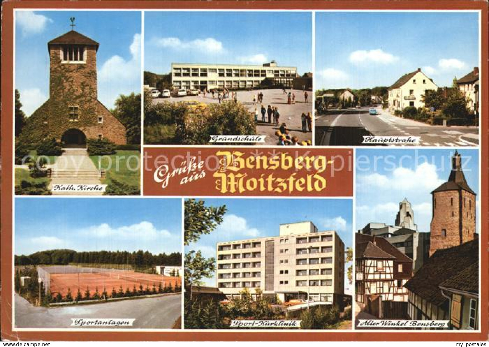 72450629 Bensberg Grundschule Sportanlagen Alter Winkel Katholische Kirche Bergi - Bergisch Gladbach