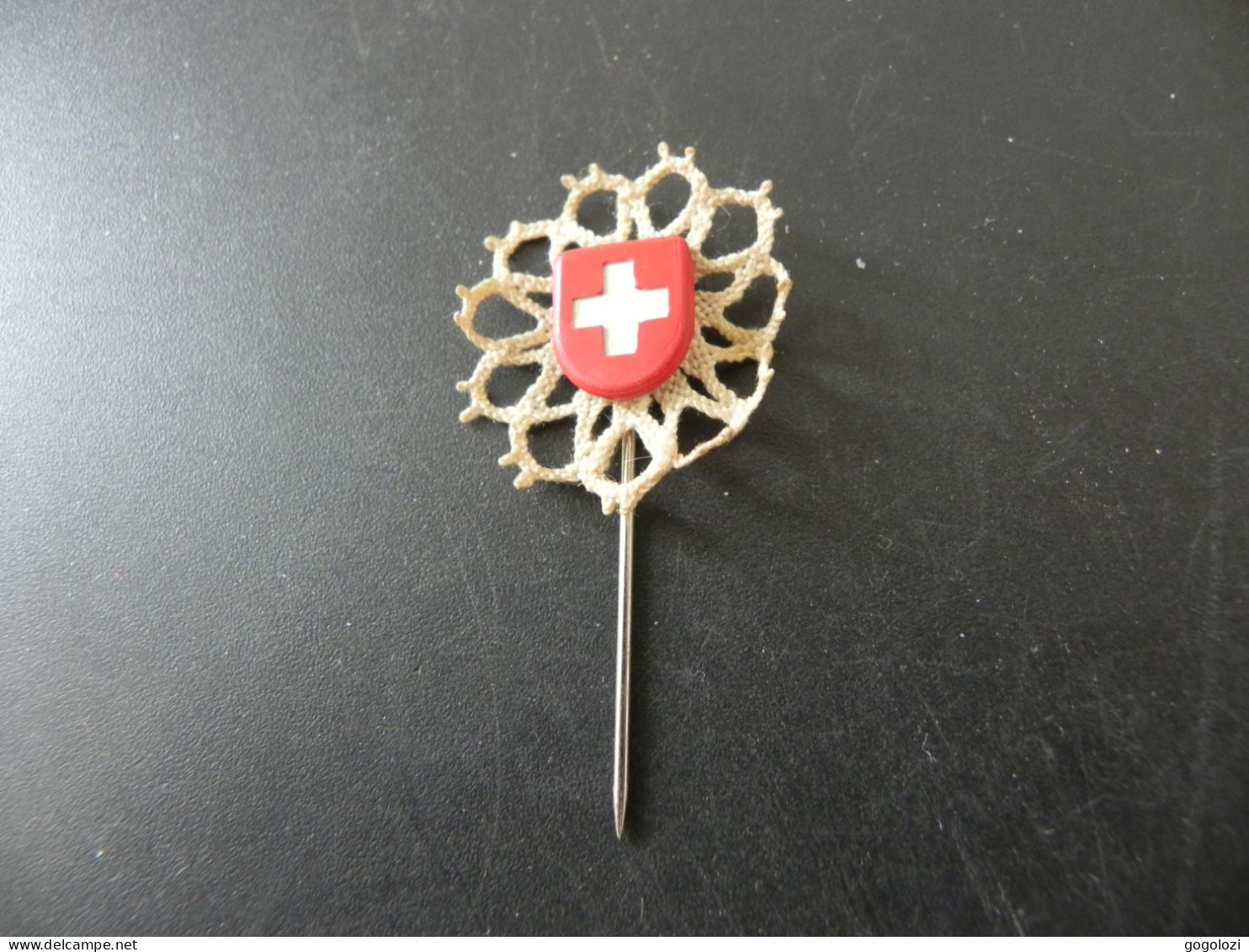 Old Badge Schweiz Suisse Svizzera Switzerland - National Day 1. August 1958 - Sin Clasificación