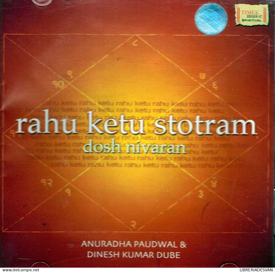 Anuradha Paudwal & Dinesh Kumar Dube - Rahu Ketu Stotram. CD - New Age