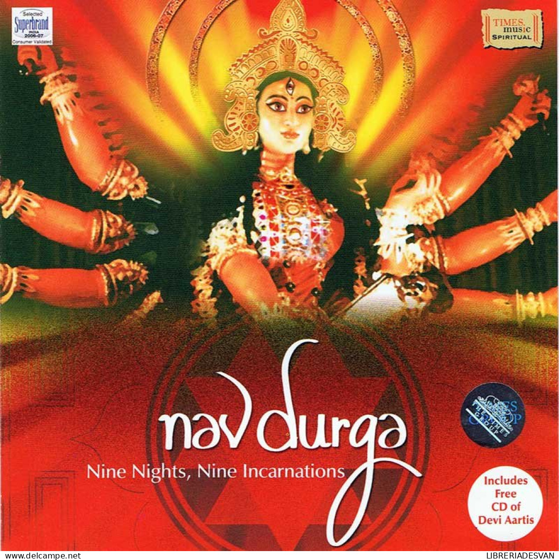 Nav Durga. Nine Nights, Nine Incarnations. Doble CD - New Age