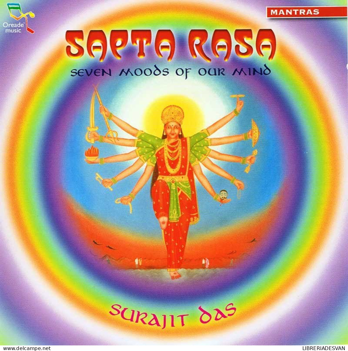 Surajit Das - Sapta Rasa. Seven Moods For Our Mind. CD - New Age