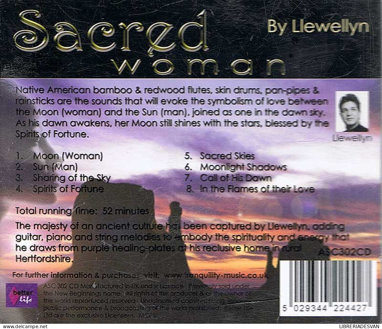 Llewellyn - Sacred Woman. CD - New Age