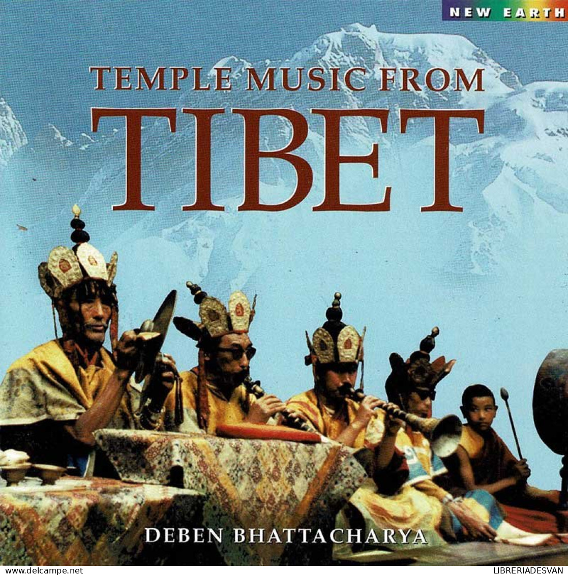 Deben Bhattacharya - Temple Music From Tibet. CD - New Age