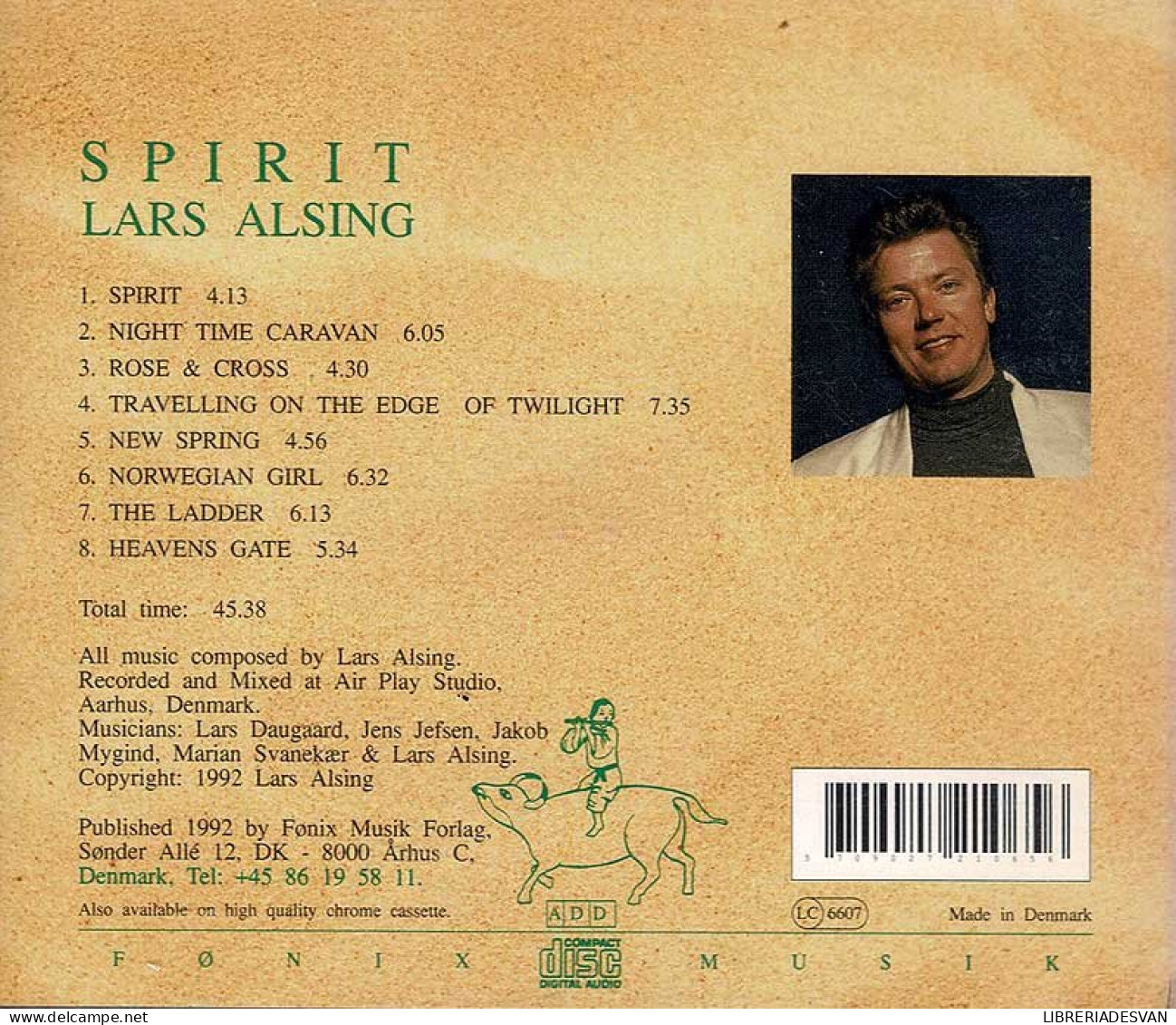 Lars Alsing - Spirit. CD - New Age