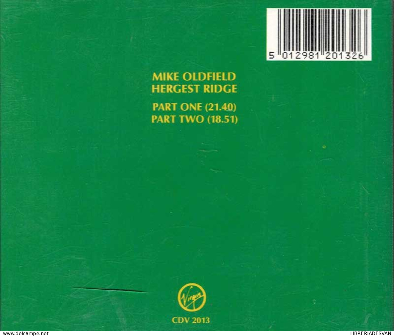 Mike Oldfield - Hergest Ridge. CD Mastered By Nimbus - Nueva Era (New Age)