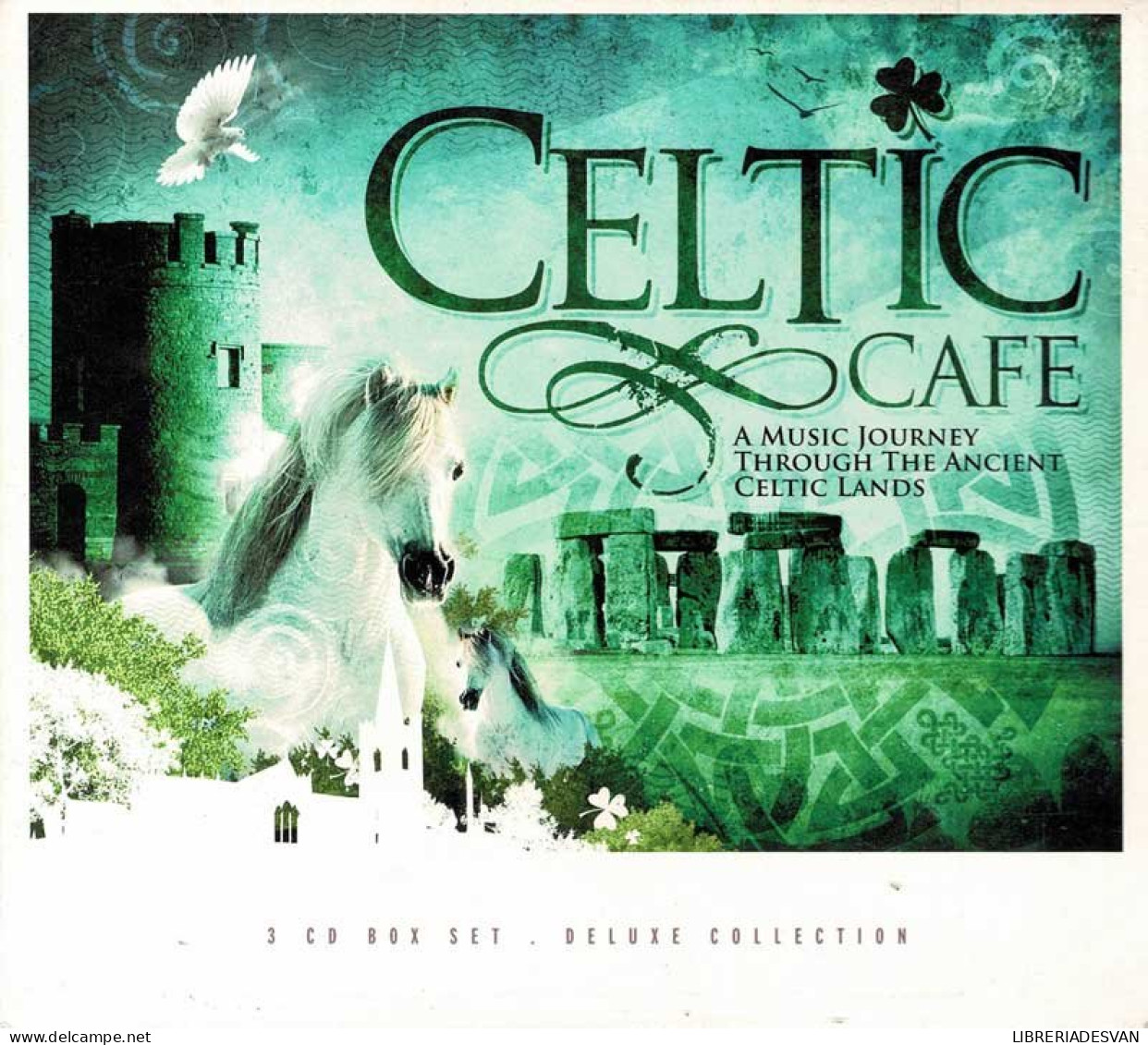 Celtic Cafe. Deluxe Collection. 3 X CD - Nueva Era (New Age)