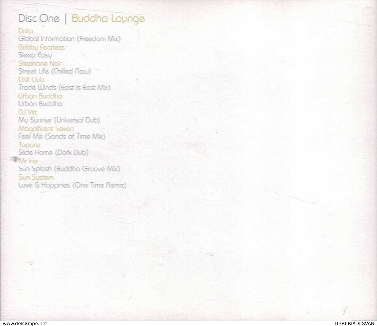 Global Chillout Lounge. 5 X CD - New Age