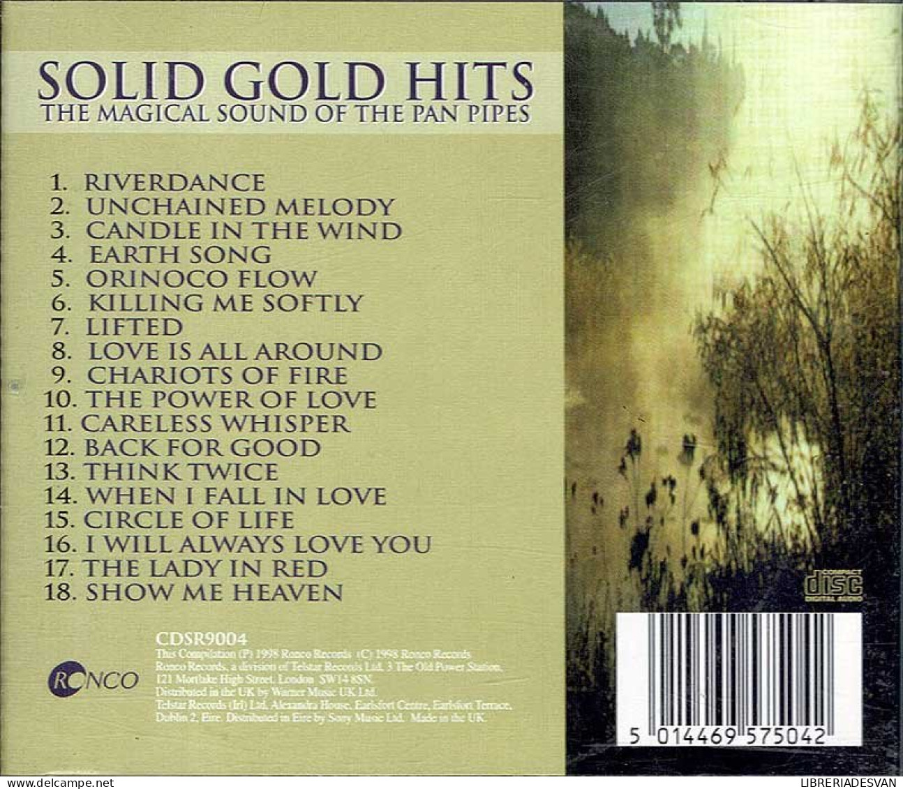 Solid Gold Hits - The Magical Sound Of The Pan Pipes. CD - New Age