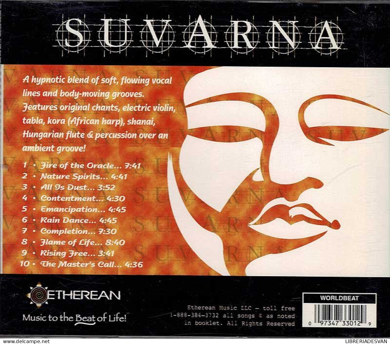 Suvarna - Fire Of The Oracle. CD - New Age