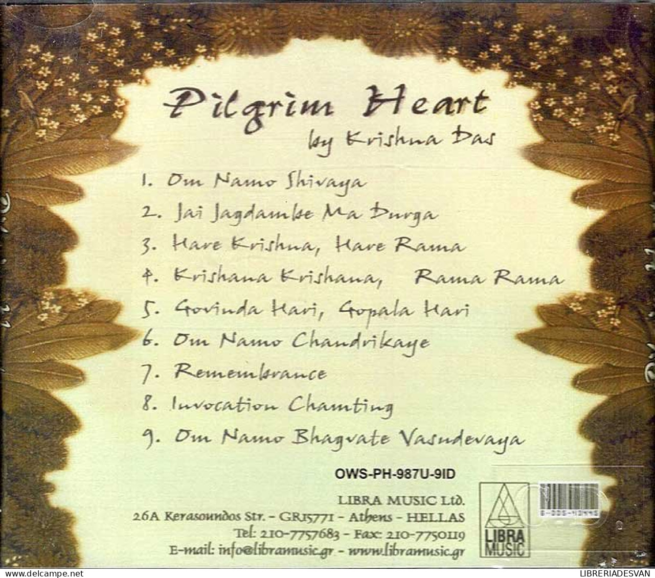 Krishna Das - Pilgrim Heart. CD - New Age
