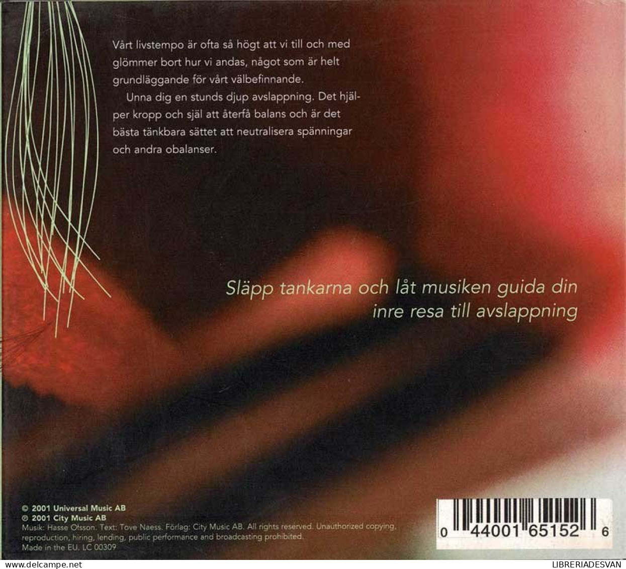 Sinnenas Resa - Släpp Tankarna Och Lat Musiken Guida Din Inre Resa Till Avslappning. 2 X CD - New Age