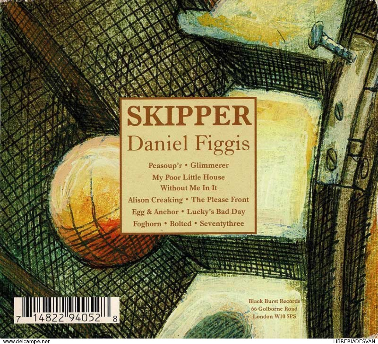 Daniel Figgis - Skipper. Reedición. CD - New Age