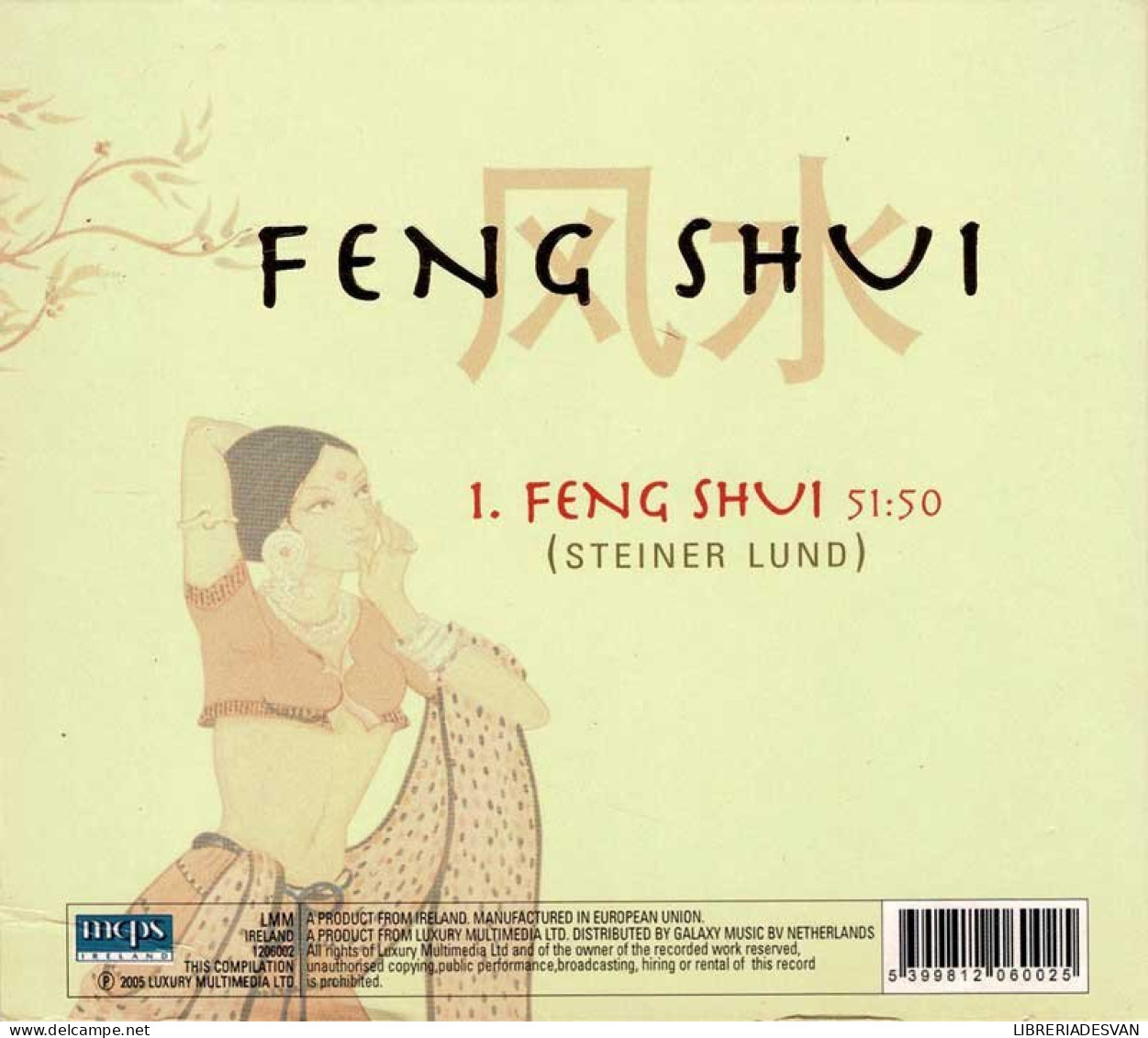 Steiner Lund - Feng Shui. Essential Music For Healing. CD - New Age