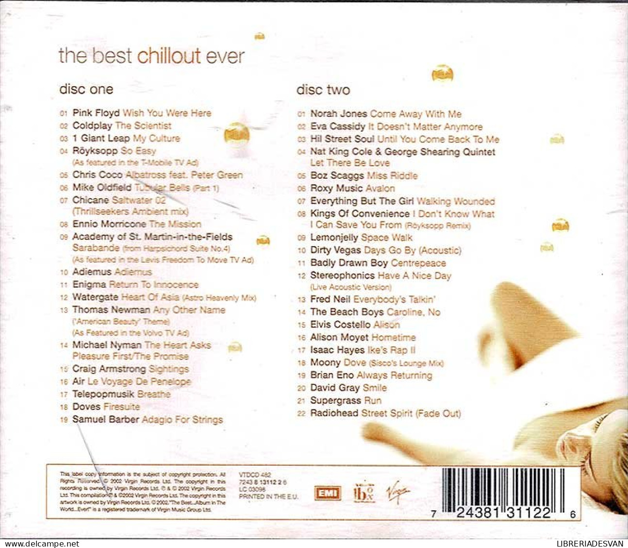 The Best Chillout Ever. 2 X CD - Nueva Era (New Age)