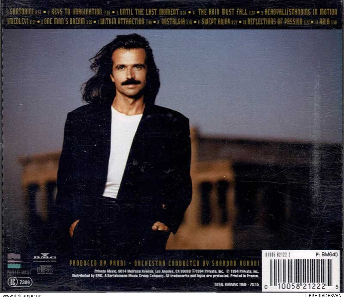 Yanni With The Royal Philharmonic Concert Orchestra - Live At The Acropolis. CD - New Age