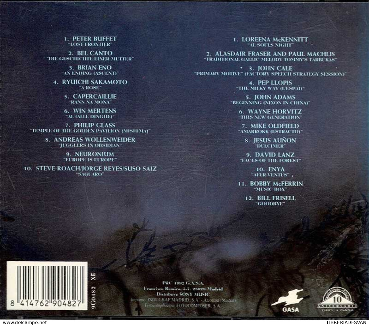 Música Sin Fronteras Vol. III. 2 X CD - New Age