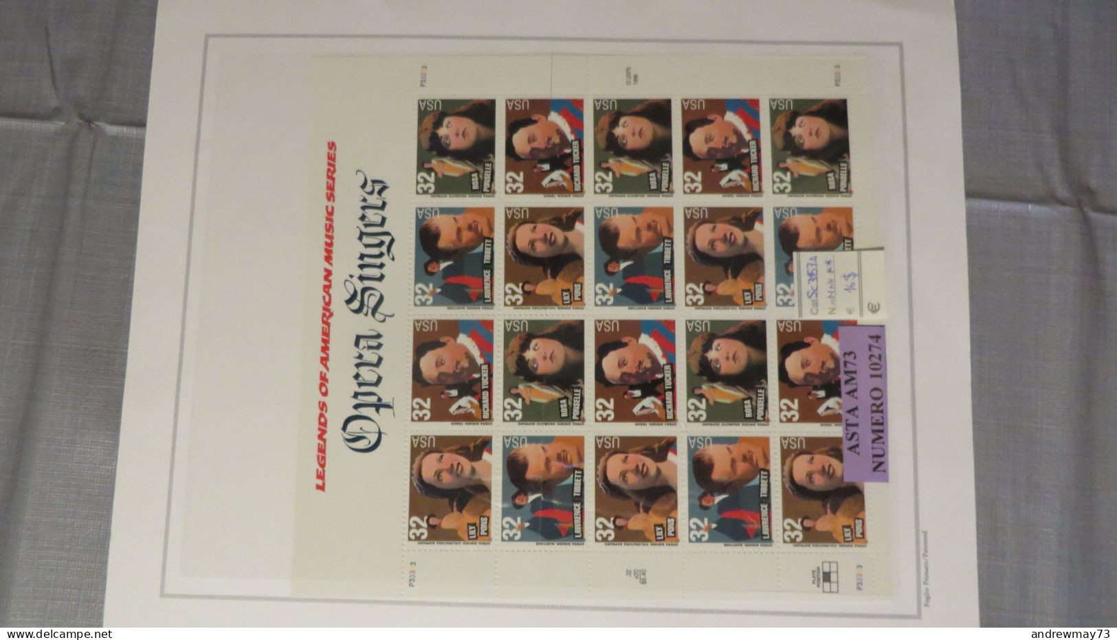 UNITED STATES- NICE MNH SHEET - BARGAIN PRICE - Collezioni & Lotti