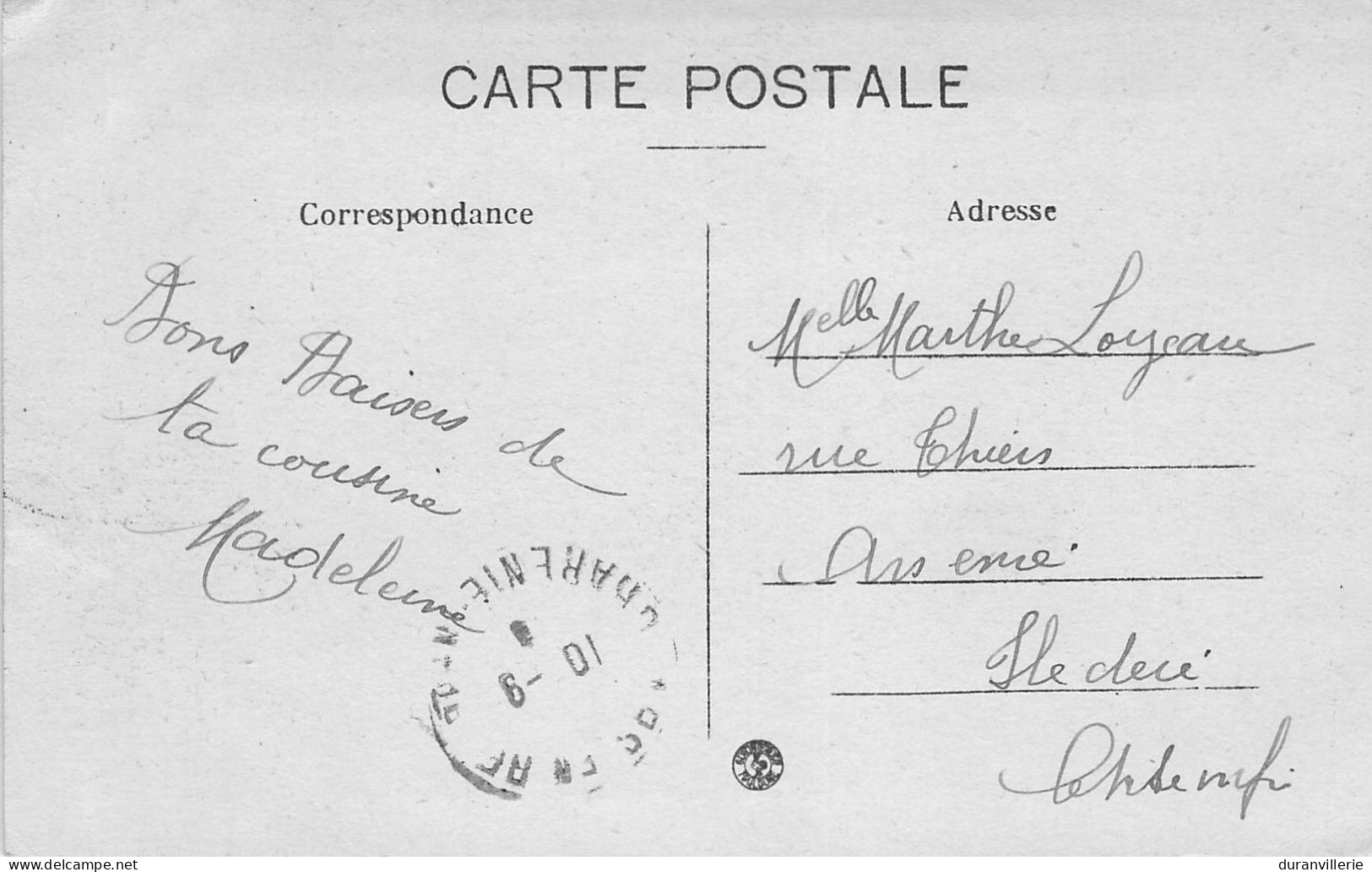 13 - Marseille - La Gare St Charles - Départ - Animée. 1918 - Quartier De La Gare, Belle De Mai, Plombières