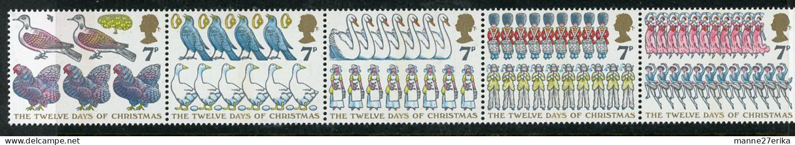 Great Britain  MNH 1977 12 Days Of Christmas - Nuovi