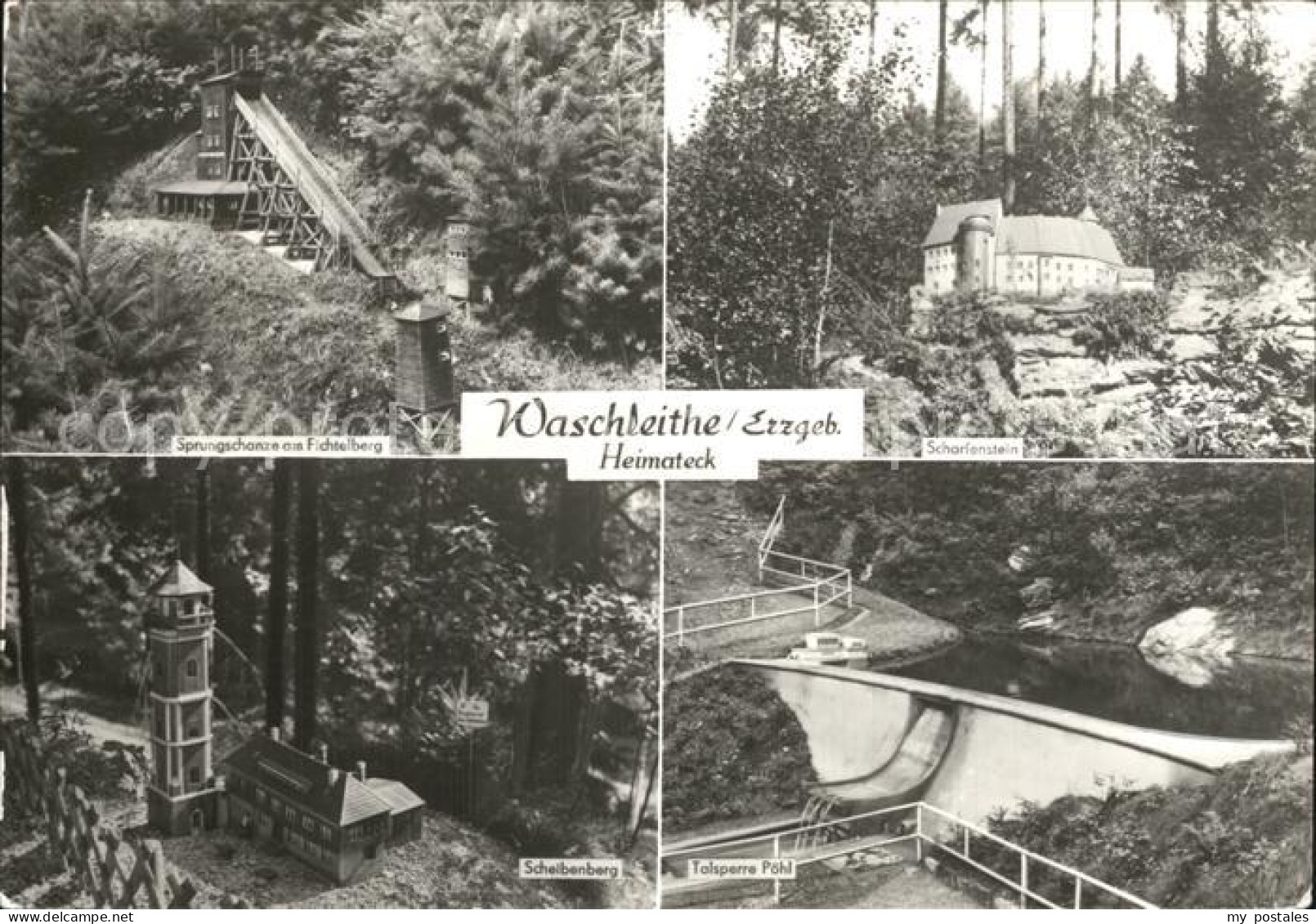 72448741 Waschleithe Fichtelberg Sprungschanze Scharfenstein Scheibenberg Talspe - Grünhain