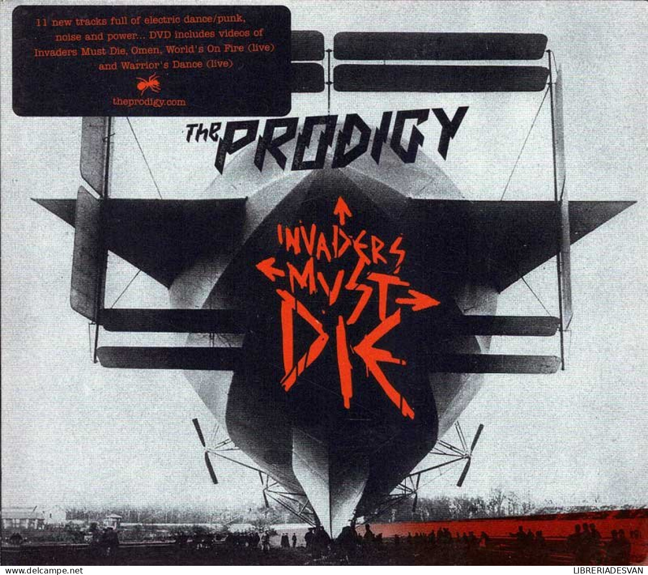 The Prodigy - Invaders Must Die. CD + DVD - Dance, Techno & House