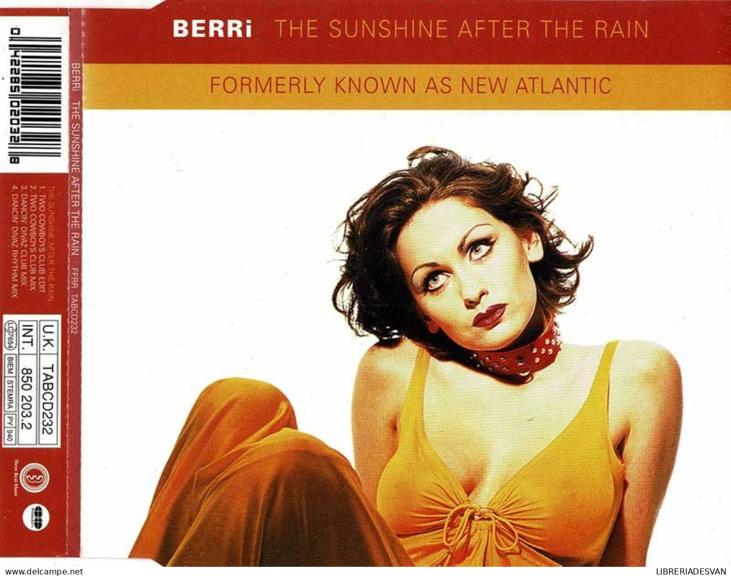 BERRi - The Sunshine After The Rain. CD Maxi Single - Dance, Techno En House