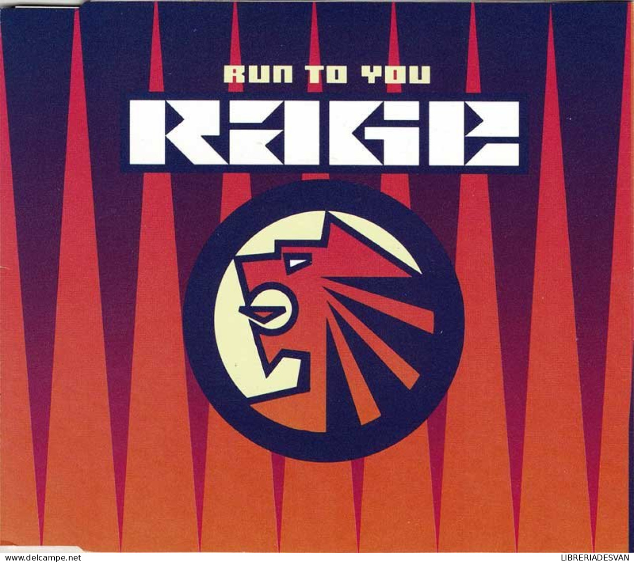 Rage - Run To You. CD Single - Dance, Techno En House