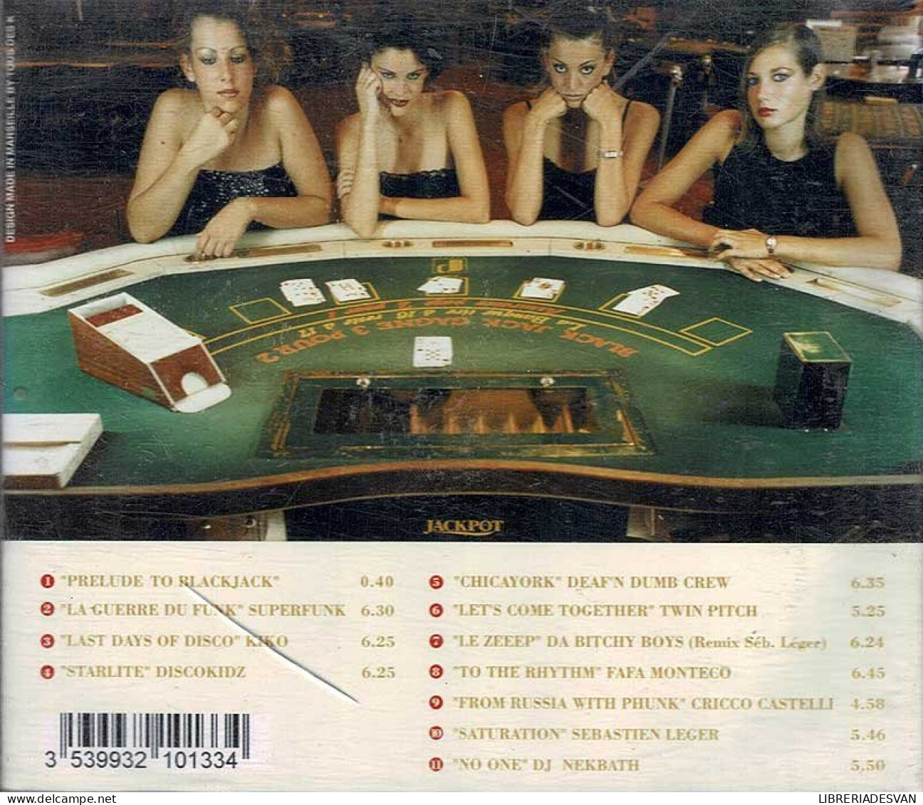 Blackjack Présente Jackpot. CD - Dance, Techno En House